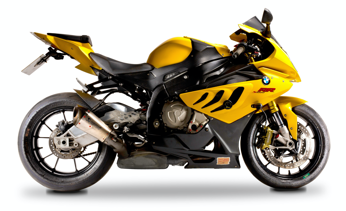 SuperBike Factory Used Motorbike Dealership Yellow BMW S1000RR Image